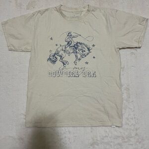 Cowgirl Era Beige Graphic Tee